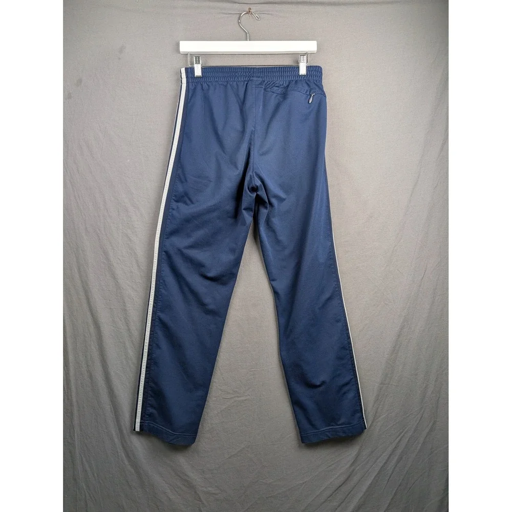 Adidas Mens Navy‎ Blue Three Stripe Track Pants Medium